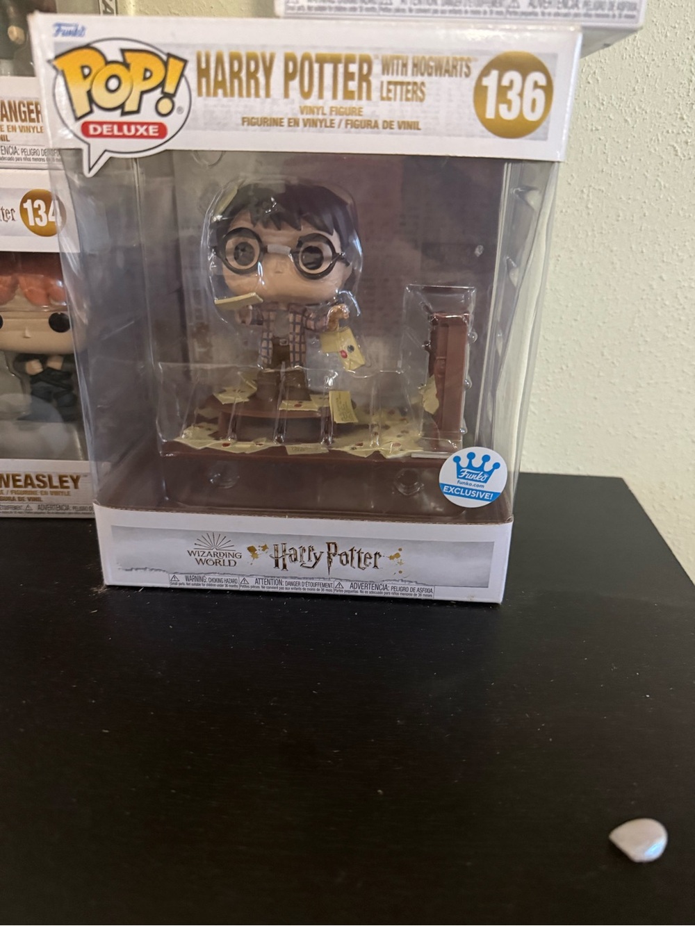 Funko Pop! Deluxe Brown and Gold Harry Potter Vinyl Figure